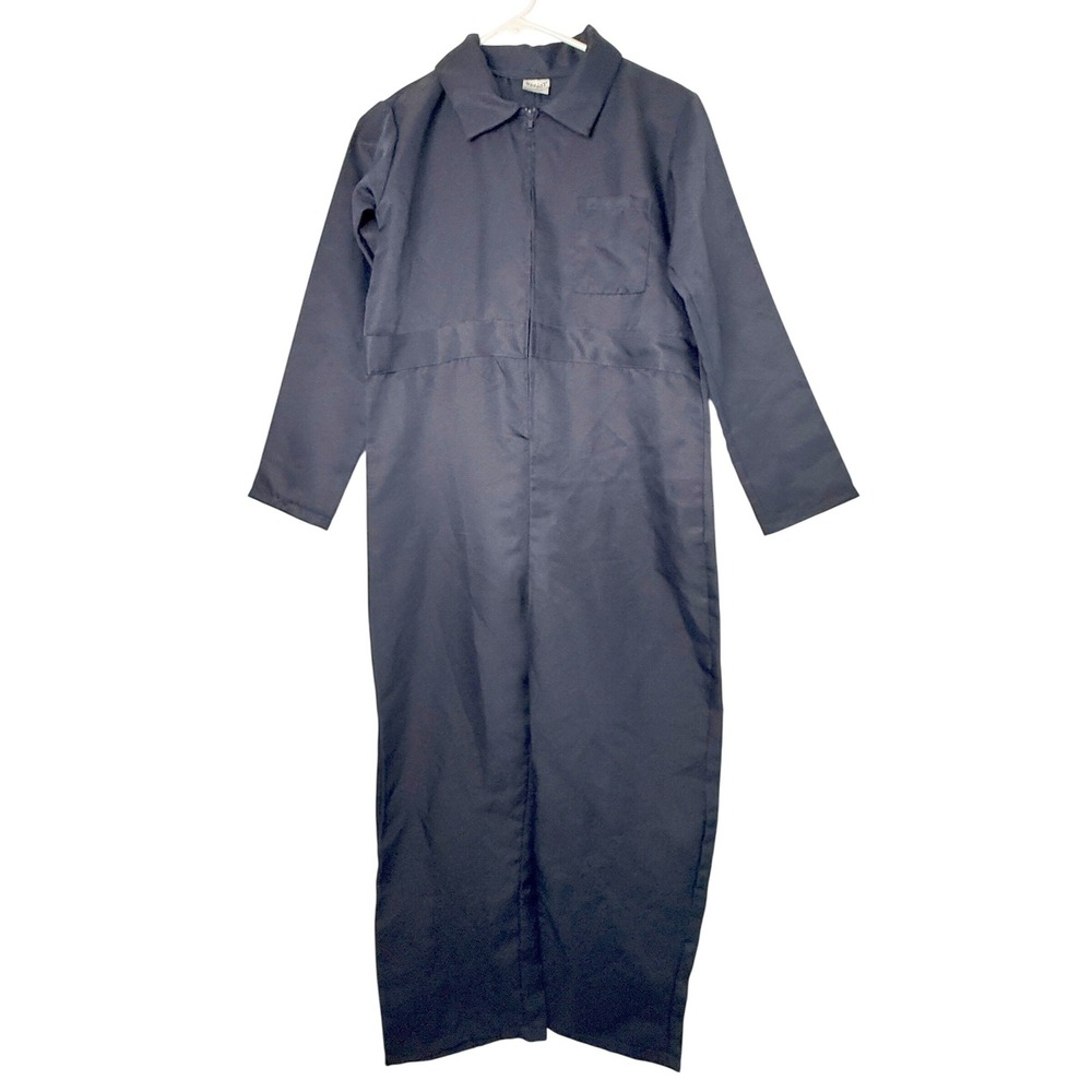 Spirit Halloween Navy Jumpsuit Michael Myers Inspired Costume Mens L